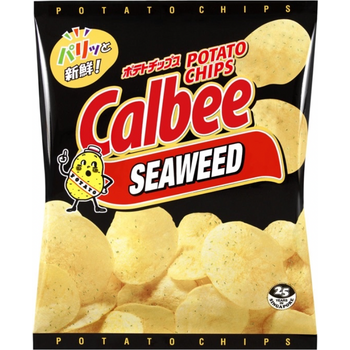 Calbee Potato Chips Seaweed 72g