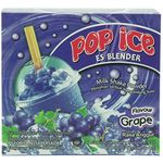 Pop Ice Milk Shake Powder Grape Flavor 25g