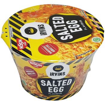 Nissin Irvins Instant Noodles Salted Egg
