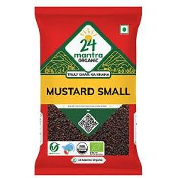24 Mantra Organic Certified Organic Mustard Seeds 100g
