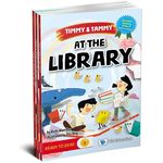 World Scientific Timmy And Tammy Set 1 At The Library On The MRT At The Botanic Gardens
