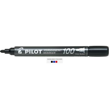 Pilot Permanent Marker Fine Sca100 Black