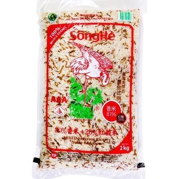 SongHe Fragrant Rice Noble Red AAA Rice 2kg