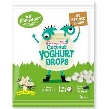 Kiwigarden Dairy Free Vanilla Coconut Yoghurt 10g