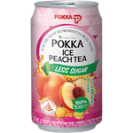 Pokka Ice Peach Tea Less Sugar 300ml