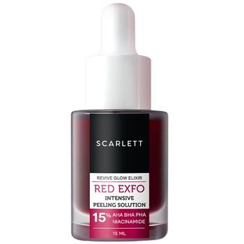 Scarlett Whitening Revive Glow Elixir Red Exfo 15ml