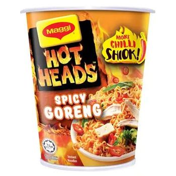 Maggi Hot Heads Spicy Goreng Cup 64g