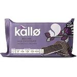 Kallo Belgian Milk Chocolate Rice Cake Thins 90g