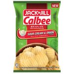 Jack 'n Jill Calbee Sour Cream And Onion 150g