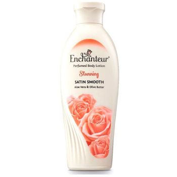 Enchanteur Stunning Satin Smooth Aloe Vera And Olive Butter Body Moisturizer 250ml