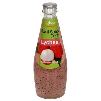 Uglobe Basil Seed Drink Lychee 300g