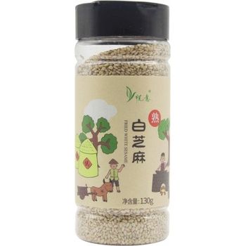 Yes Natural Fried White Sesame 130g