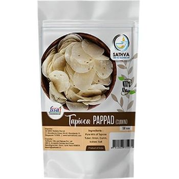 Sathva Tapioca Pappad (Cumin) 150g