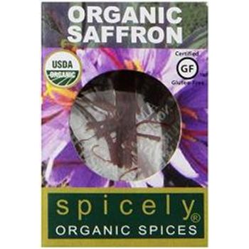Spicely Organics Organic Saffron Case Of 6 20g