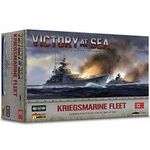 Warlord Games Victory at Sea German Kriegsmarine Starter Fleet for Victory at Sea WWII Table Top Battleship Plastic Model Kit 742411001