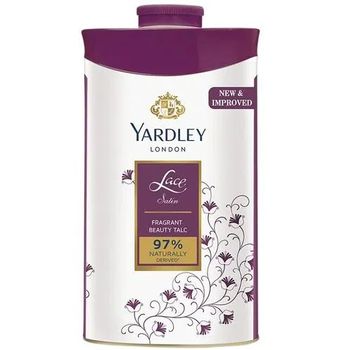 Yardley London Lace Satin Perfumed Talc 100g