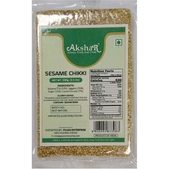 Akshar Seasame Chikki 100g