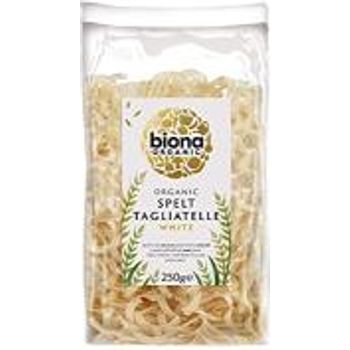 Biona Organic Spelt Tagliatelle White 250g pack Of 6