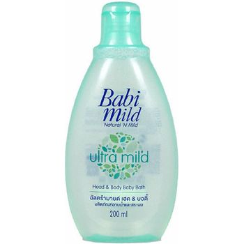 Babi Mild Ultra Mild Bioganik Head And Body Baby Bath 200ml