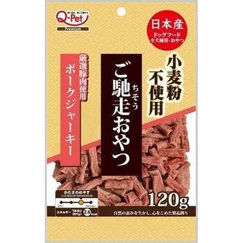 Q-Pet Treat Snacks Pork Jerky Dog Treats 120g