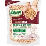 Naturel Organic Rice Mixed Brown And Red 2kg