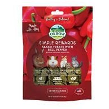 Oxbow Simple Rewards Baked Treats with Bell Pepper 60g