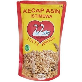 Hati Angsa Kecap Asin (Soy Sauce) Refill 600ml