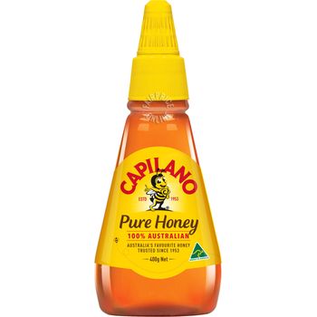 Capilano Pure Natural Honey Twist Squeeze Cap
