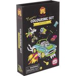 Tiger Tribe Neon Coluring Set Road Stars