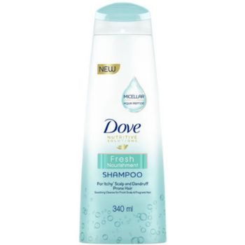 Dove Fresh Nourishment Shampoo 340g