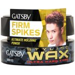 Gatsby Styling Wax Ultra Hard Hair Gel Clay 80g