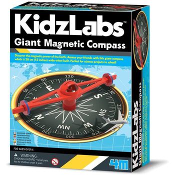 4M Kidz Labs Giant Magnetic Compass