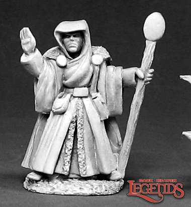Reaper Miniatures Ametrine Earthlyte Fighter - Dark Heaven Legends Unpainted Metal Figure