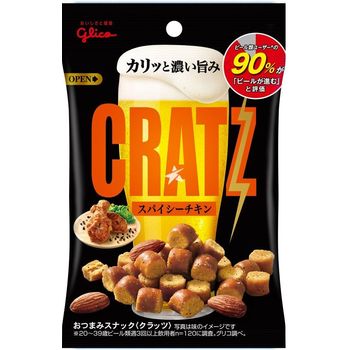 Glico Cratz Chicken Flavour Snack 42g