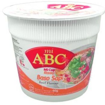 ABC Instant Noodle Meatballs Flavour 60g