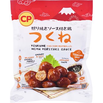 CP Tsukune Chicken Meatball With Teriyaki Sauce