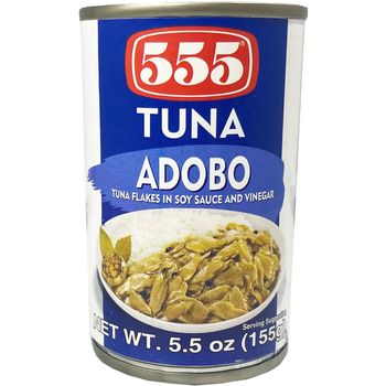 555 Tuna Flakes In Adobo 155g