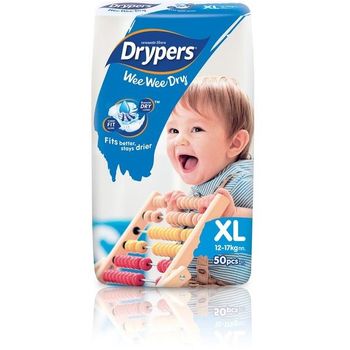 Drypers Wee Wee Dry Xl 16S