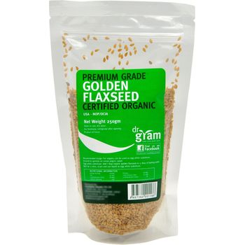 Dr Gram Organic Golden Flaxseed 250g
