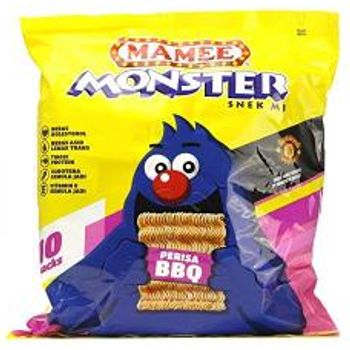 MAMEE Monster Snack BBQ Family Pack 8'Sx25g
