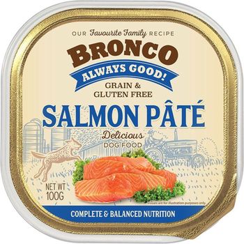 Bronco Salmon Pate Tray 100g