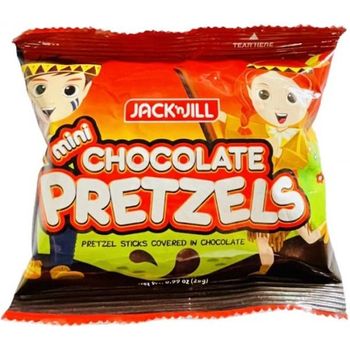 Jack 'n Jill Pretzels Choco 28g
