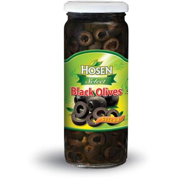 Hosen Select Black Olives Sliced 345g