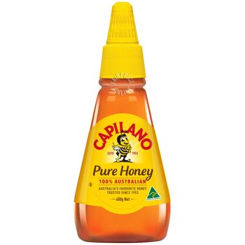 Capilano Pure Natural Honey Twist Squeeze Cap