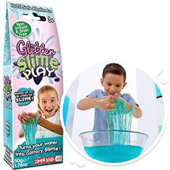 Zimpli Kids Glitter Slime Play Aqua
