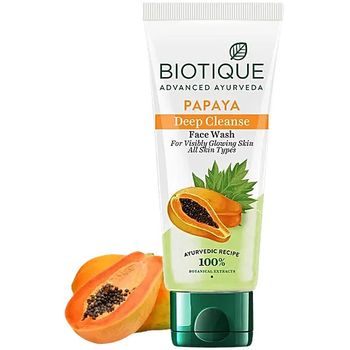Biotique Bio Papaya Exfoliating Face Wash 100ml