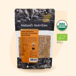 Nature's Nutrition Organic Flaxseed 500g