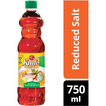 Knife Thai Fish Sauce Reduced Salt 750ml