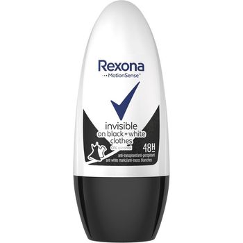 Rexona Deodorant Invisible Black + White Roll on 50ml