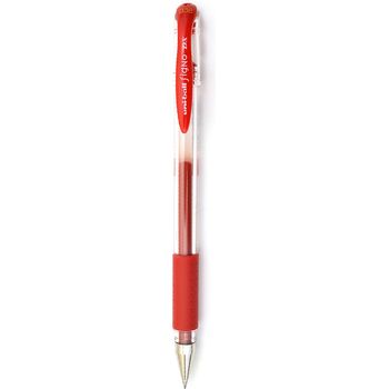 Uni-Ball Signo Gel Ink Pen 0.38mm Tip Red
